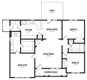 376 Longbow Drive, Middlesex NC 27557