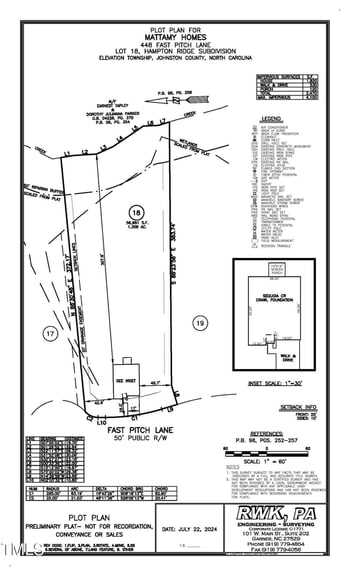 448 Fast Pitch Lane, Four Oaks NC 27524