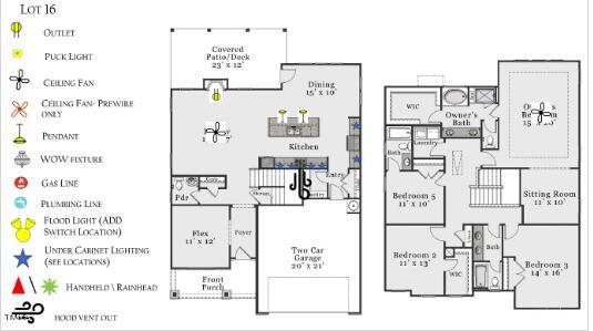 5856 Genesee Dr., Homesite 16, Durham NC 27712