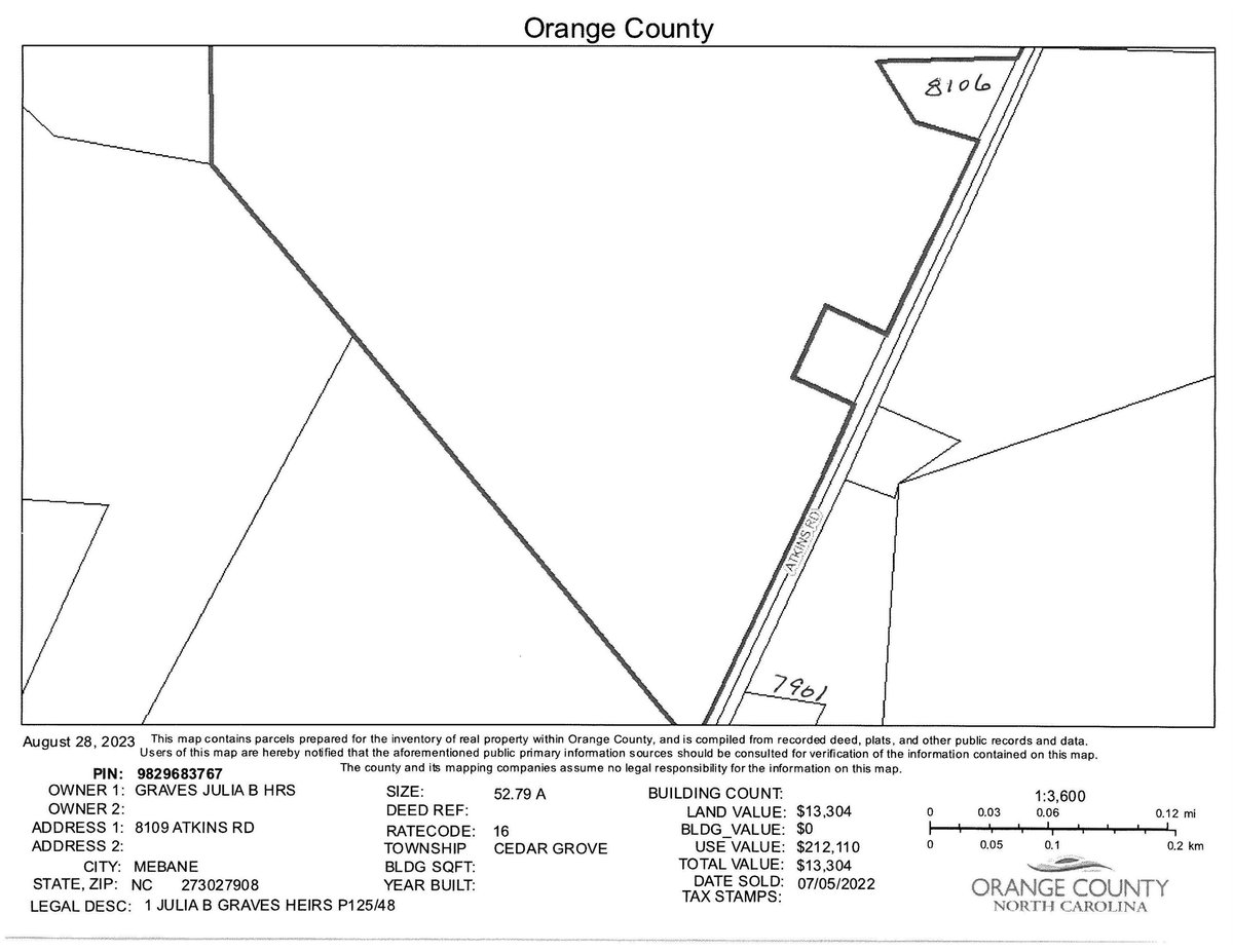 0 Atkins Road, Mebane NC 27302