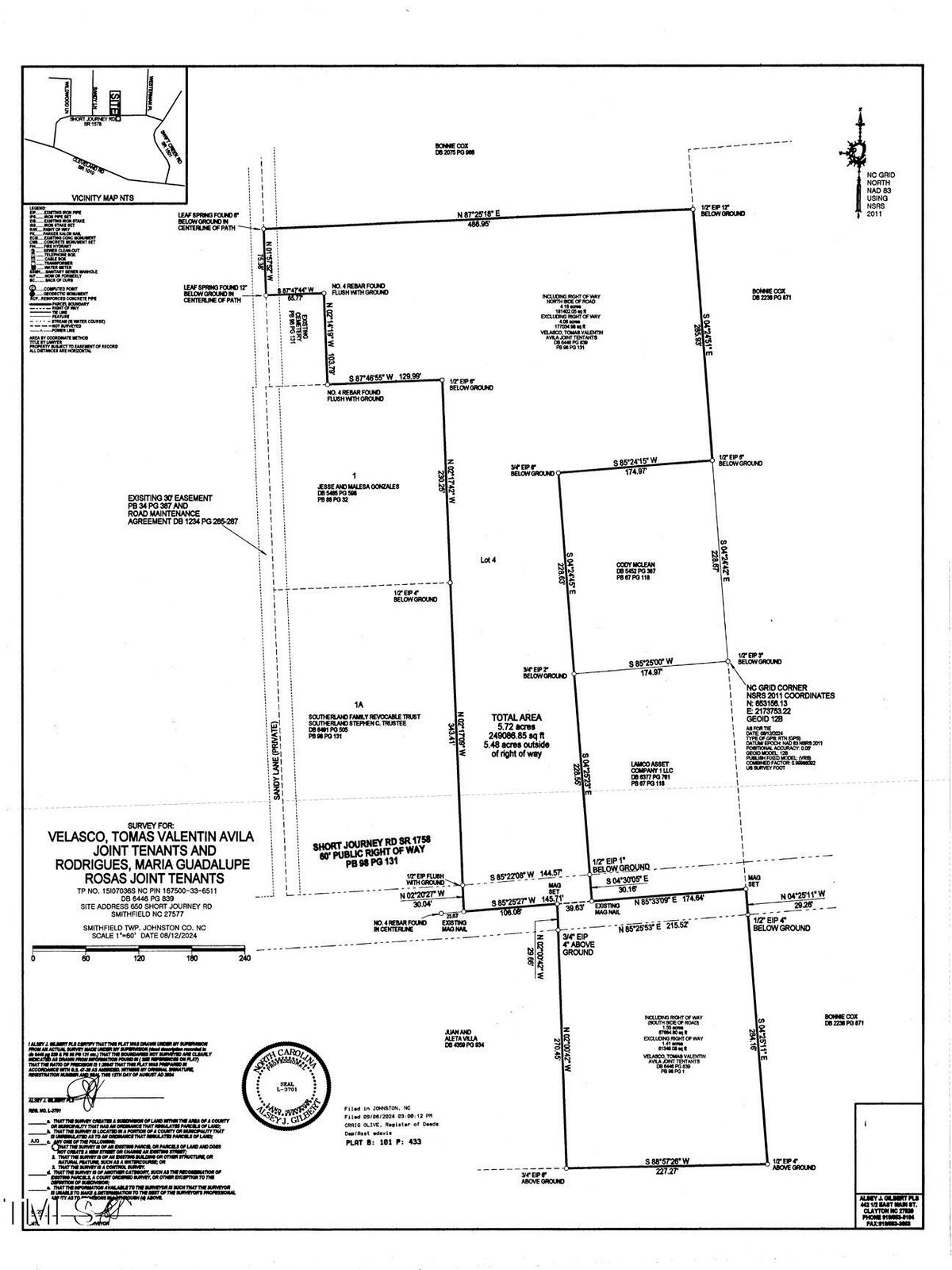 0000 Short Journey Road, Smithfield NC 27577