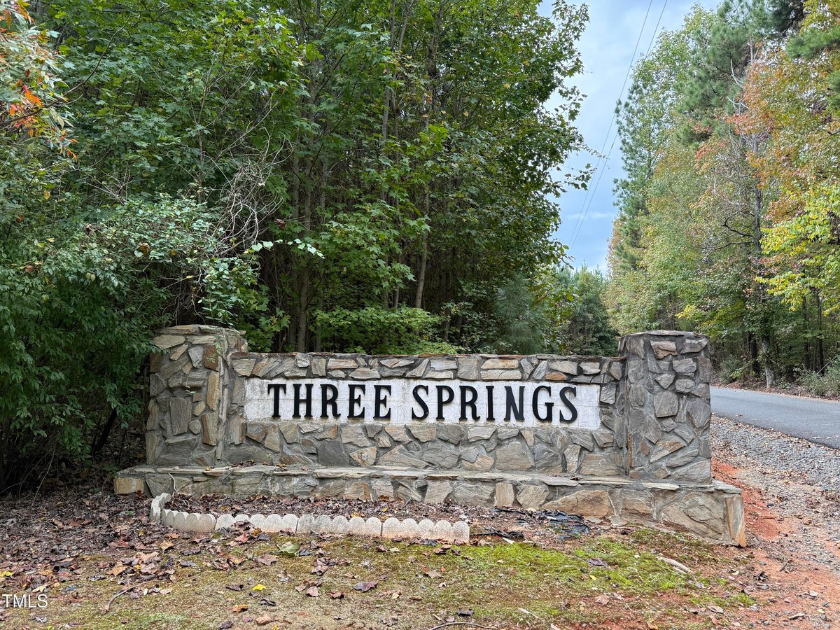 866 Three Springs Lane, Pittsboro NC 27312