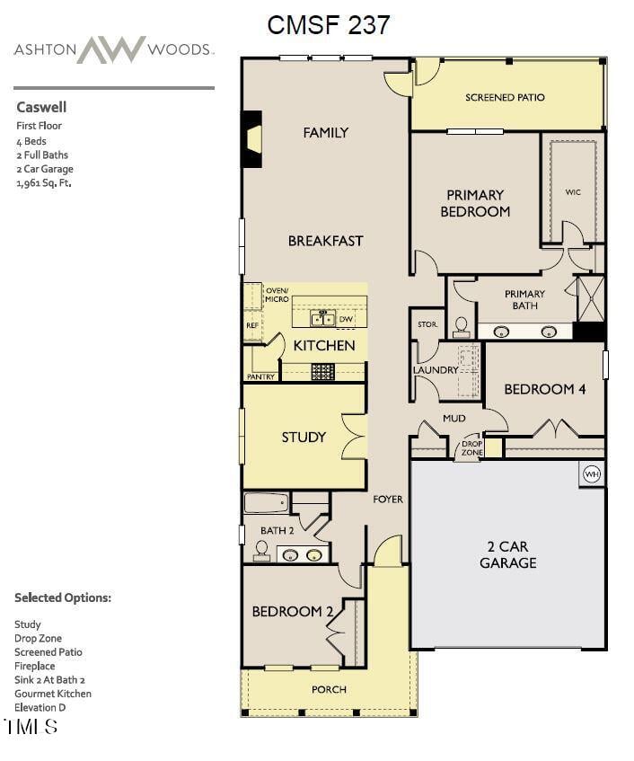 103 S Stone Mill Trail W Lot 237, Clayton NC 27520