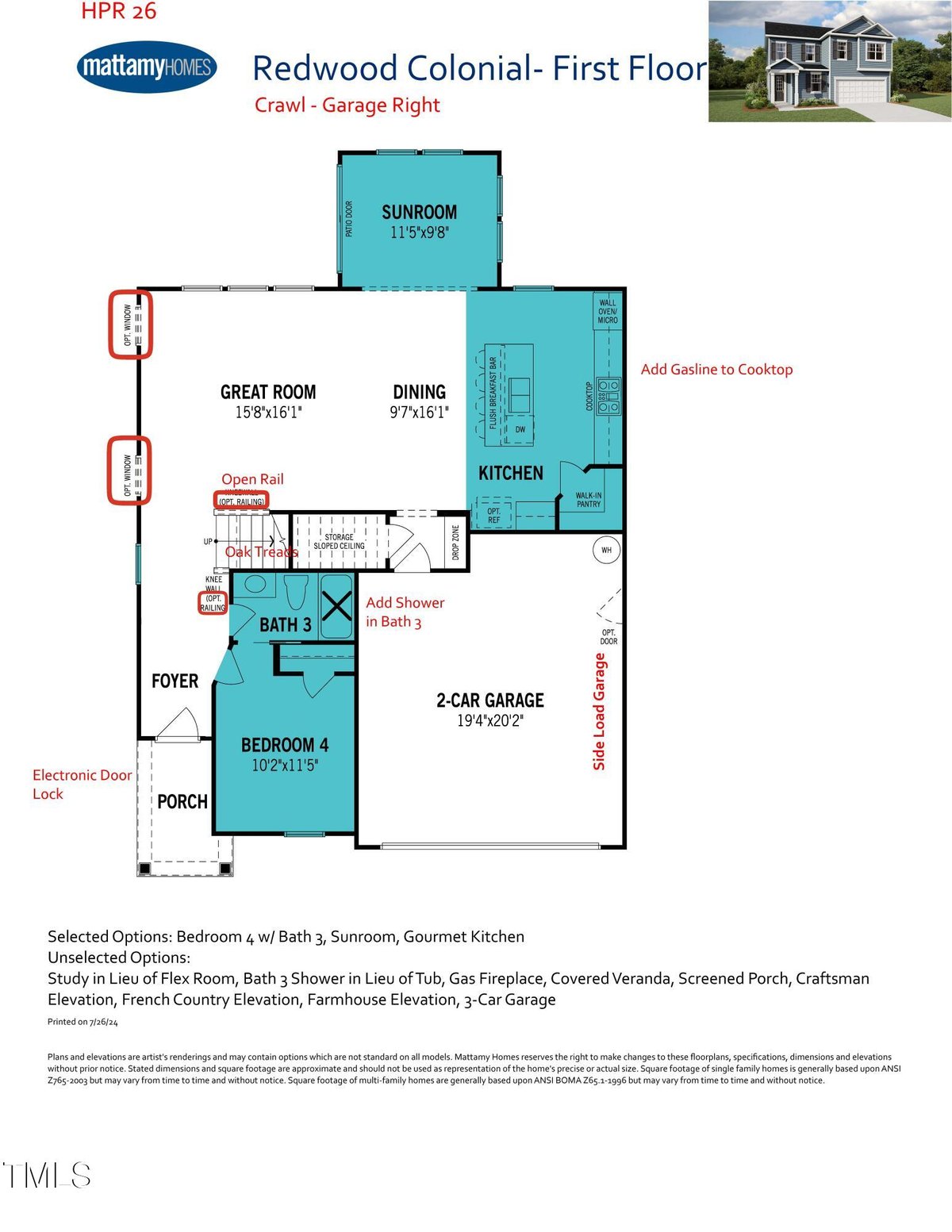 266 Fast Pitch Lane, Four Oaks NC 27524