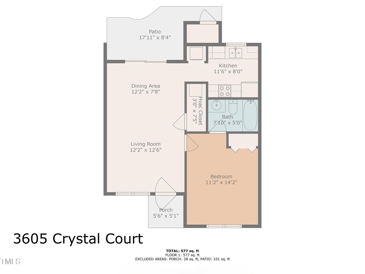 3605 Crystal Court, Durham NC 27705