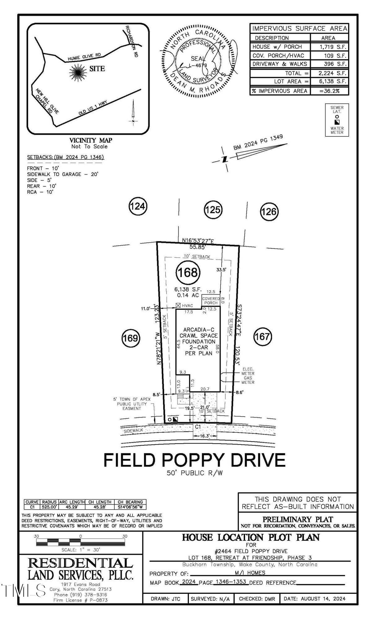 3464 Field Poppy Drive Lot 168, Apex NC 27502