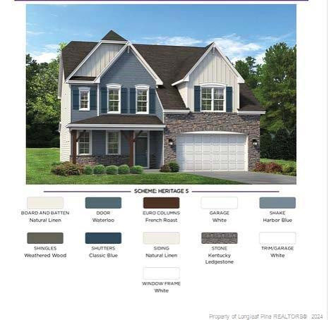 2043 Secluded Dell Rd, Homesite 6, Fayetteville NC 28306