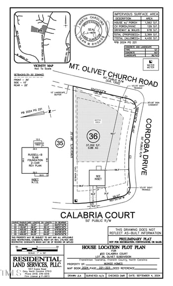 20 Calabria Court, Franklinton NC 27525