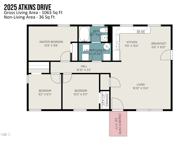 2025 Atkins Dr, Raleigh, NC 27610