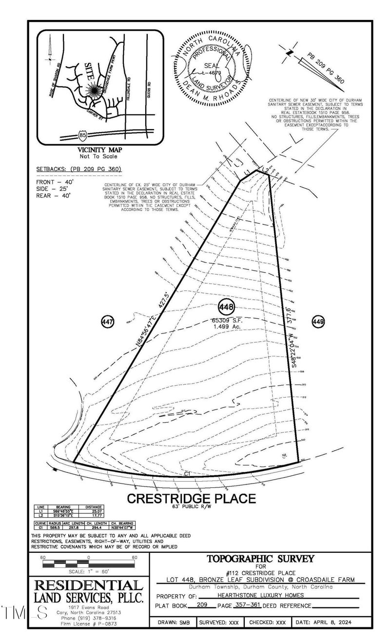 112 Crestridge Place, Durham NC 27705