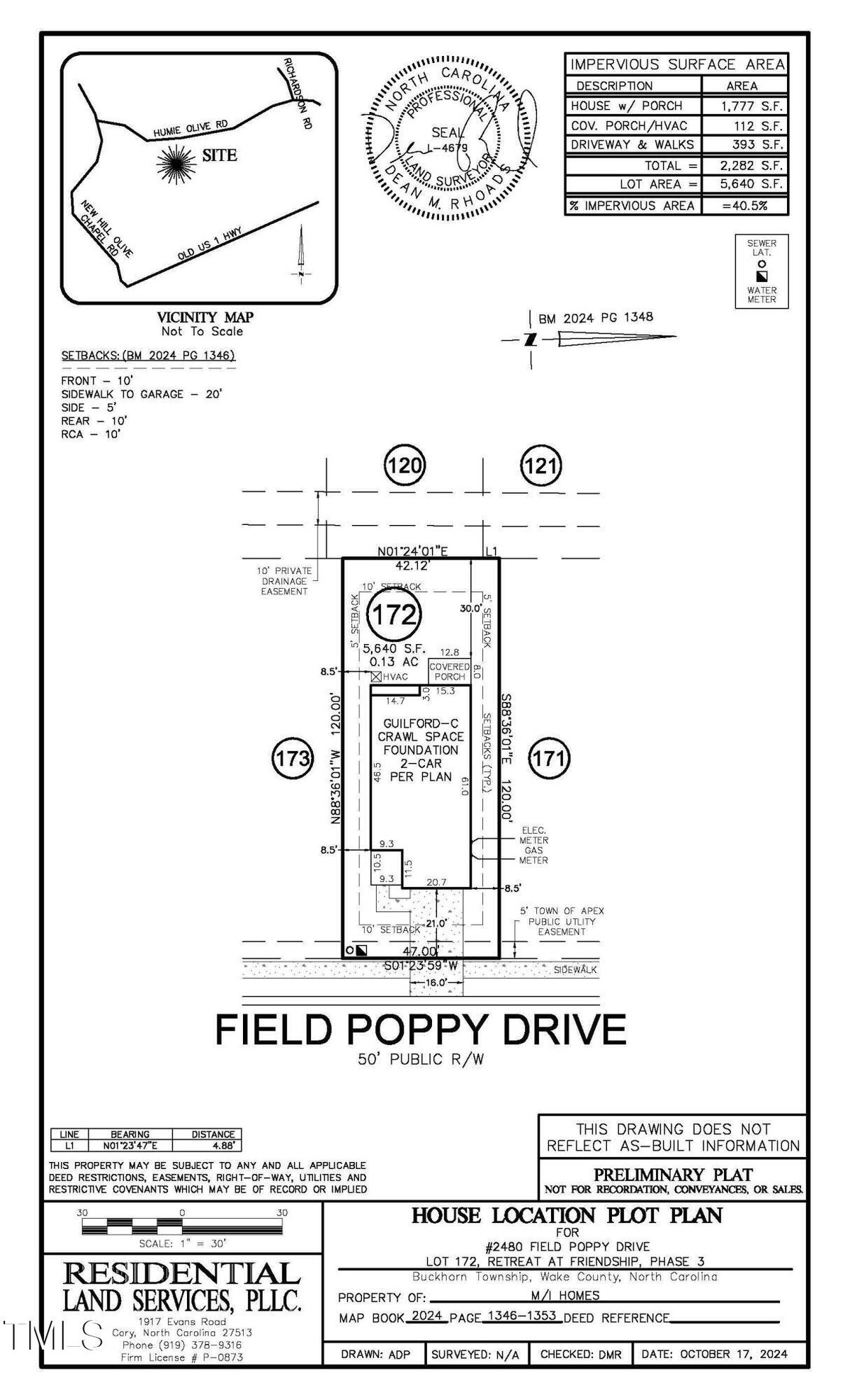 2480 Field Poppy Drive Lot 172, Apex NC 27502