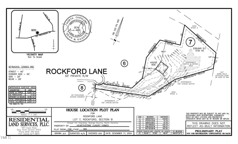 Lot 7 Rockford Lane Lane, Chapel Hill NC 27516