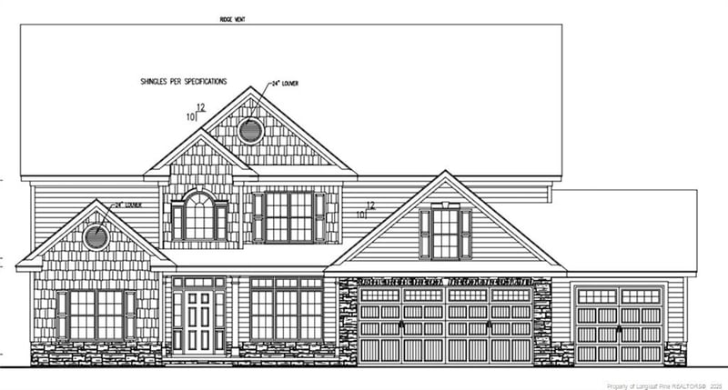 2929 Cragburn (Lot 1) Place, Fayetteville NC 28306