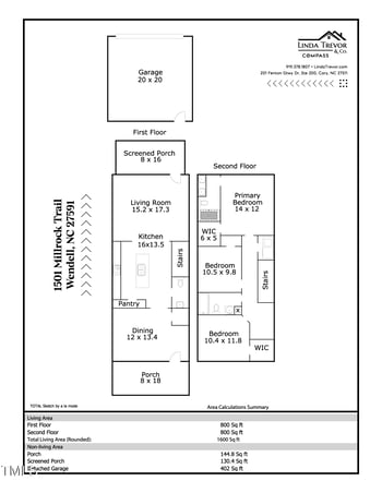 1501 Millrock Trail, Wendell NC 27591