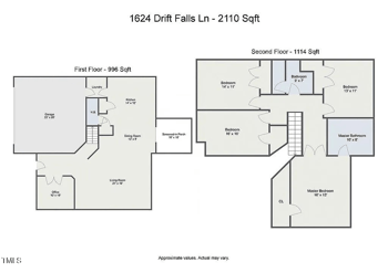 1624 Drift Falls Ln Lane, Wendell NC 27591