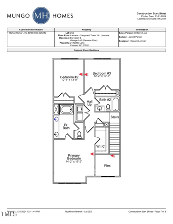 21 Nettle Lane # 252, Clayton NC 27520