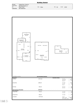 609 Meadowgrass Lane, Wake Forest NC 27587