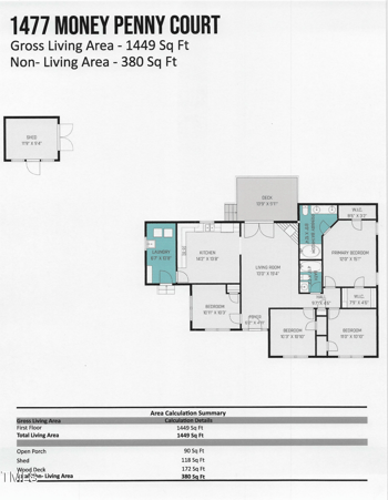 1477 Moneypenny Court, Willow Springs NC 27592