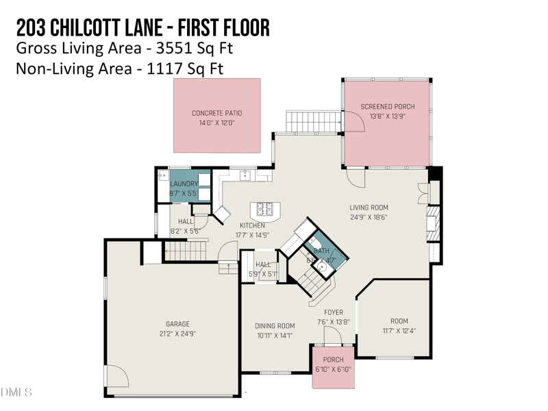 203 Chilcott Ln, Apex, NC 27502