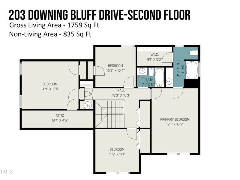 203 Downing Bluff Dr, Morrisville, NC 27560