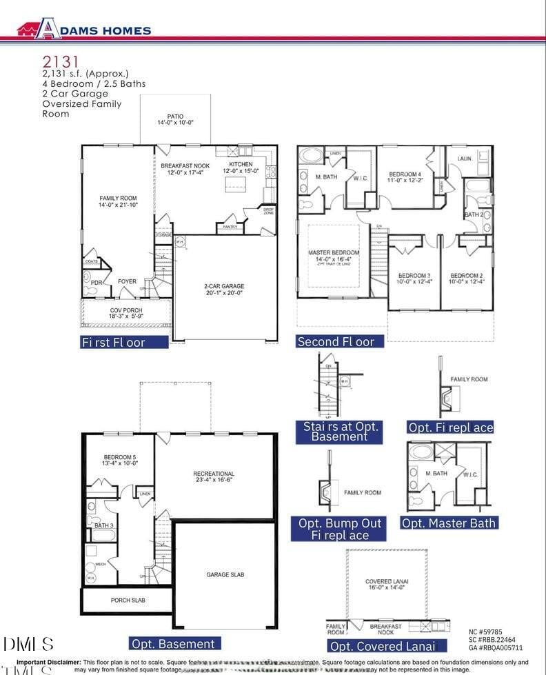 203 Lake Edge Dr, Lillington, NC 27546