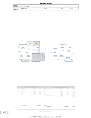 204 Ashland Hill Dr, Holly Springs, NC 27540