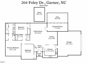 204 Foley Dr, Garner, NC 27529