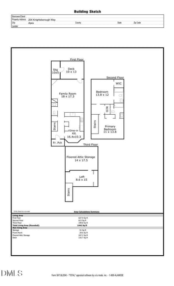 204 Knightsborough Way, Apex, NC 27502