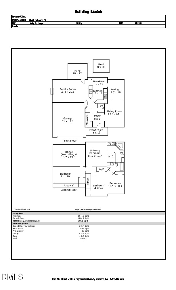 204 Leafgate Ct, Holly Springs, NC 27540