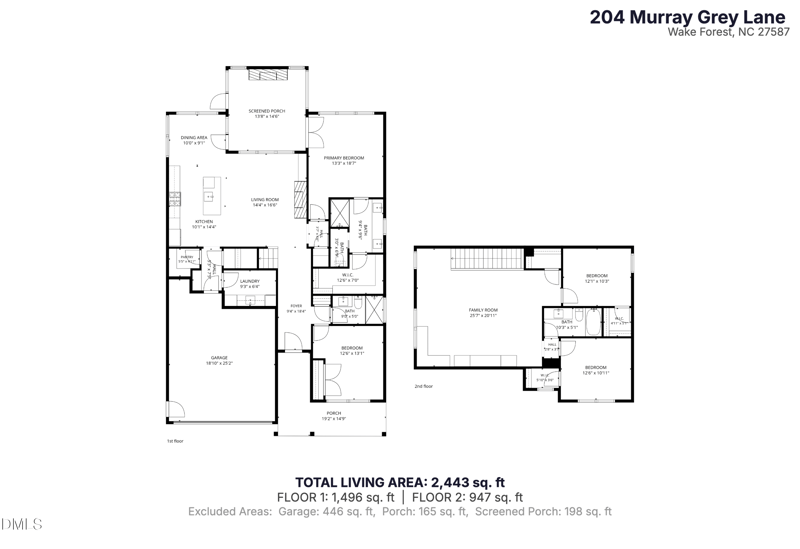 204 Murray Grey Ln, Wake Forest, NC 27587