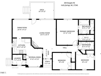 204 Stargate Rd, Holly Springs, NC 27540