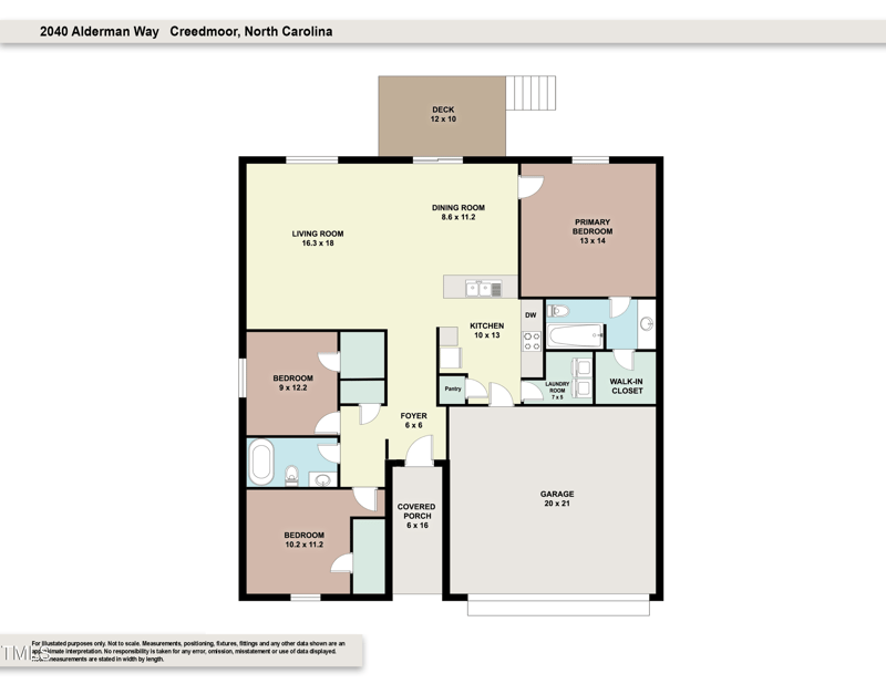 2040 Alderman Way, Creedmoor, NC 27522