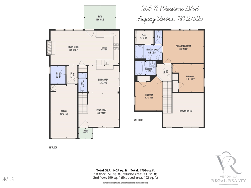205 Weststone Blvd, Fuquay Varina, NC 27526