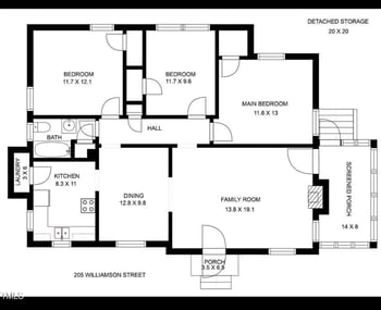205 Williamson St, Louisburg, NC 27549