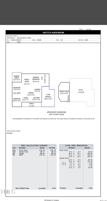 206 Lilliput Ln, Wake Forest, NC 27587