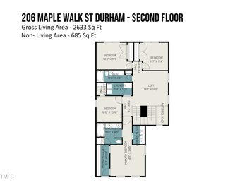 206 Maple Walk St, Durham, NC 27703