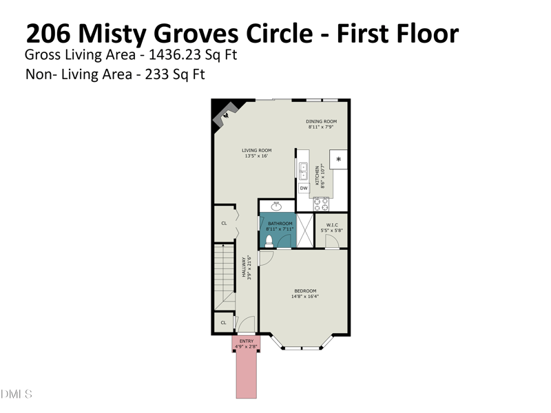 206 Misty Groves Cir, Morrisville, NC 27560