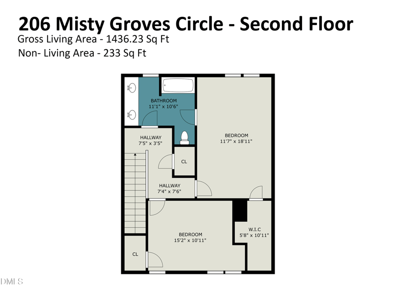 206 Misty Groves Cir, Morrisville, NC 27560