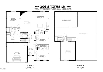 206 Titus Ln, Wendell, NC 27591