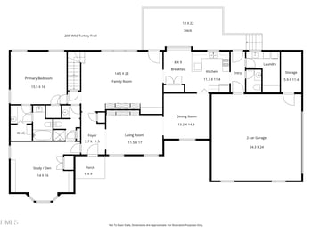 206 Wild Turkey Trl, Chapel Hill, NC 27516