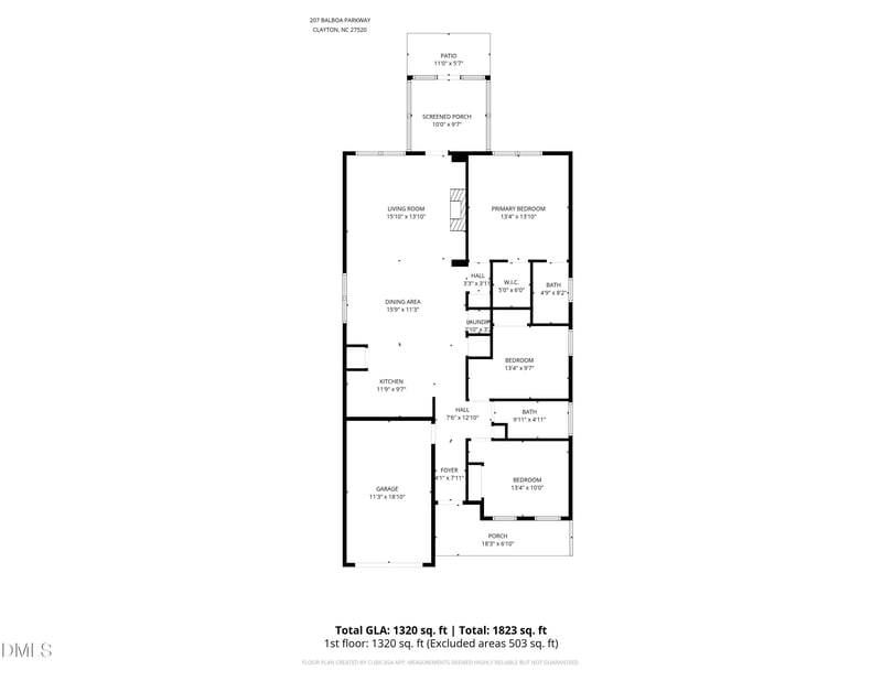 207 Balboa Pw, Clayton, NC 27520