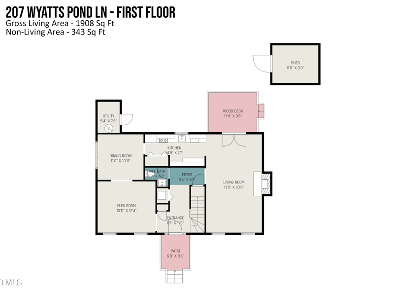 207 Wyatts Pond Ln, Cary, NC 27513