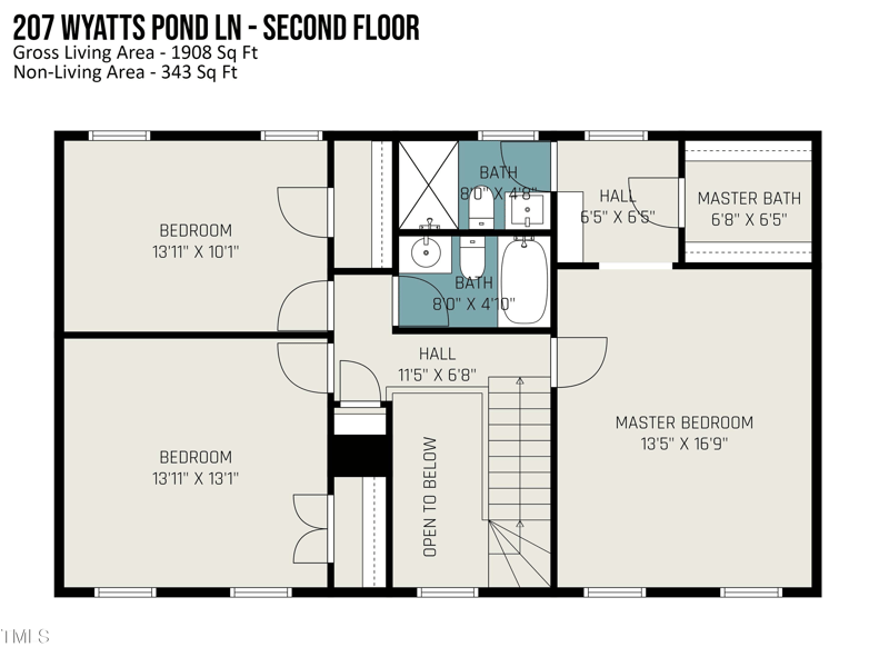 207 Wyatts Pond Ln, Cary, NC 27513