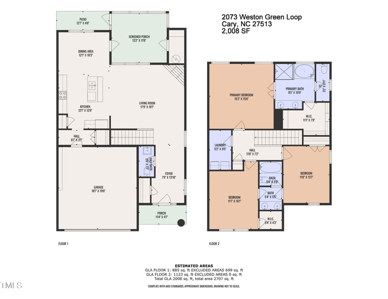 2073 Weston Green Loop, Cary, NC 27513