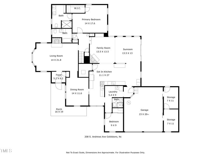 208 Andrews Ave, Goldsboro, NC 27530