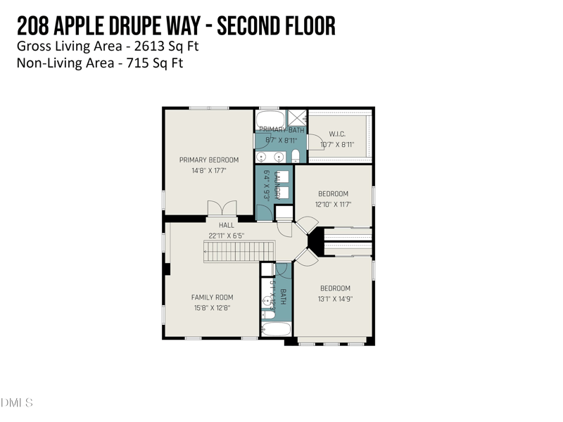 208 Apple Drupe Way, Holly Springs, NC 27540