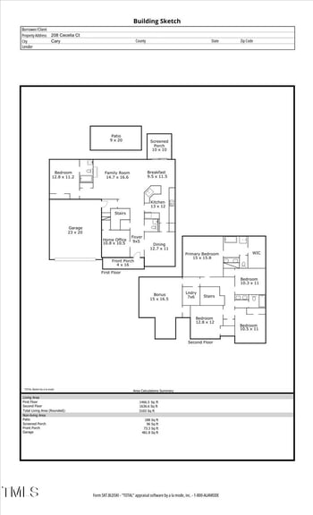 208 Cecelia Ct, Cary, NC 27519