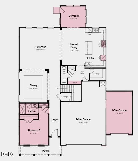 208 Diamond Bluff Ln, Holly Springs, NC 27540