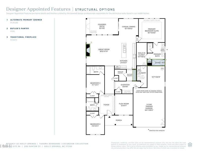 208 Dunton St, Holly Springs, NC 27540