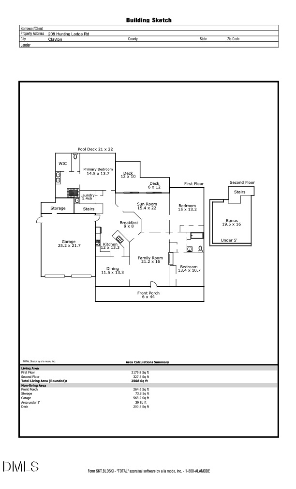 208 Hunting Lodge Rd, Clayton, NC 27520